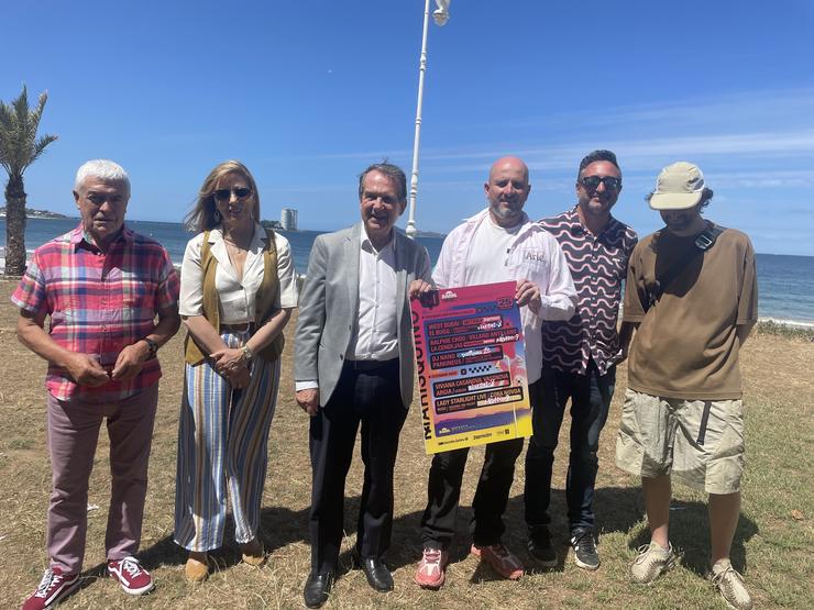 Presentación do cartel musical de O Marisquiño de 2025. O MARISQUIÑO / Europa Press