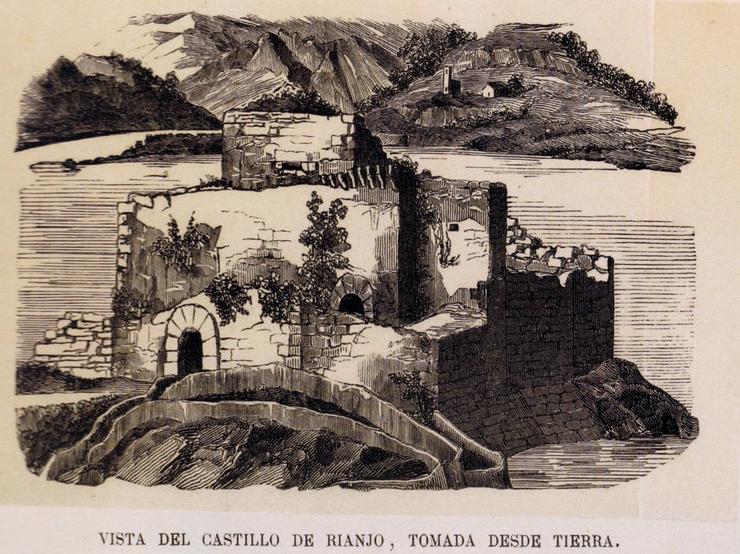 Así tería sido o Castelo da Lúa, en Rianxo 