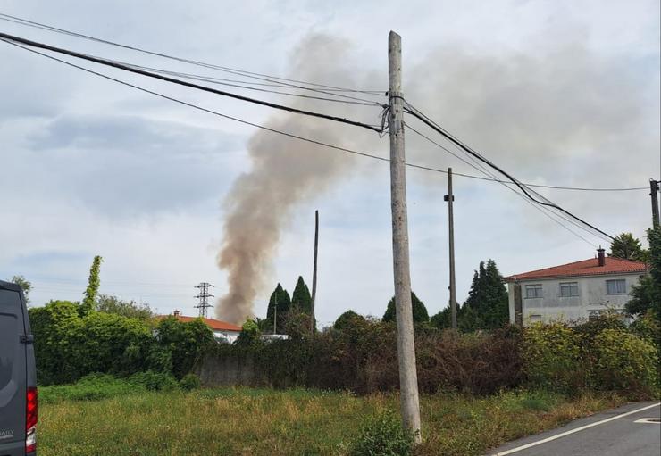 Incendio en Santiago / Grupos de WhatsApp