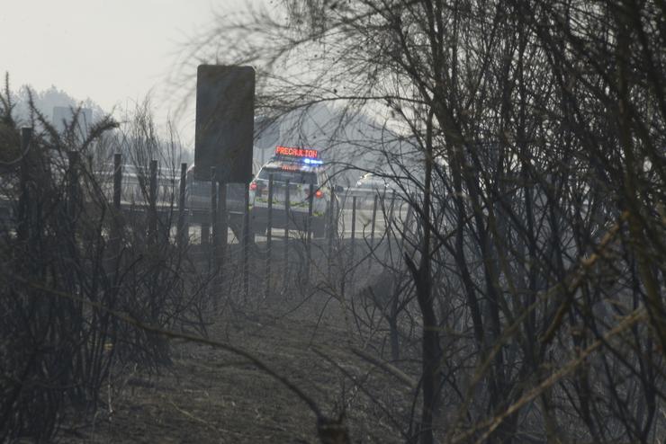 Incendios en Ourense. Rosa Veiga - Europa Press