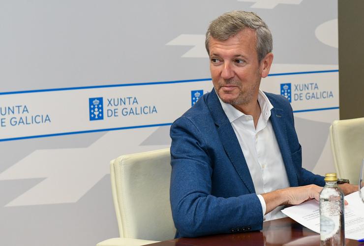 O presidente da Xunta, Alfonso Rueda 