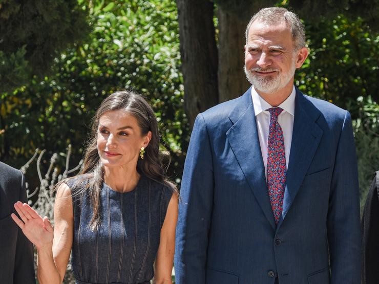 Arquivo - Os Reyes Felipe V e Letizia, nunha imaxe recente. EUROPA PRESS - Arquivo