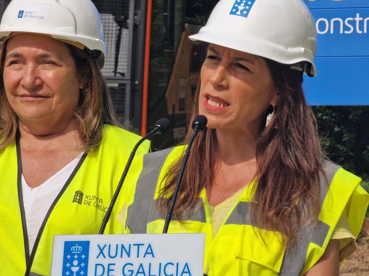 Imaxe de Allegue esta mañá en Vigo.. PEDRO DAVILA-EUROPA PRESS
