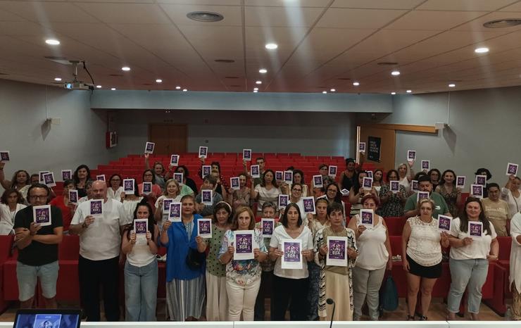 CC.OO. Hábitat xunto a traballadoras do Servizo de Axuda no Fogar (SAF) 