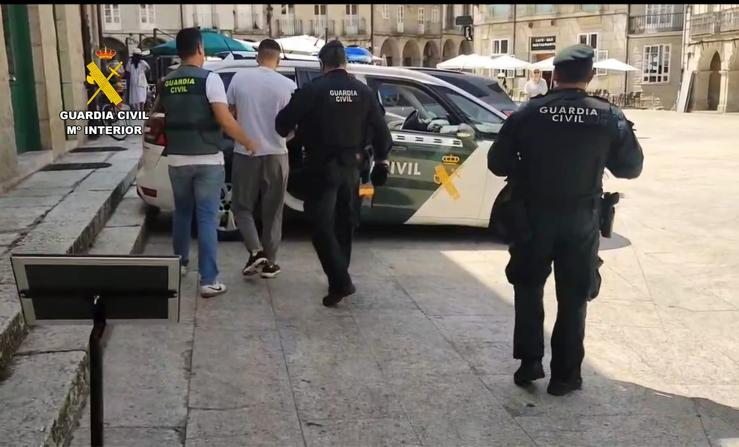 Detención de membro de asaltantes a casas na provincia de Ourense, extraditado desde Bélxica. GARDA CIVIL / Europa Press