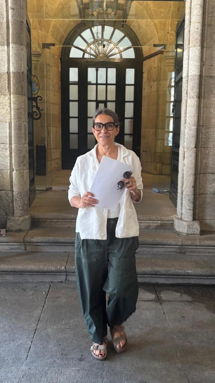 Mercedes Rosón pide ao Concello "explicacións" sobre a vivenda tensionada.. CONCELLEIRAS NON ADSCRITAS DE SANTIAGO / Europa Press