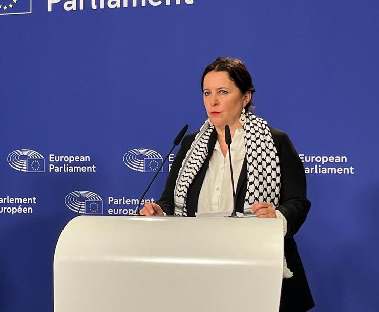 A eurodeputada do BNG, Ana Miranda. BNG