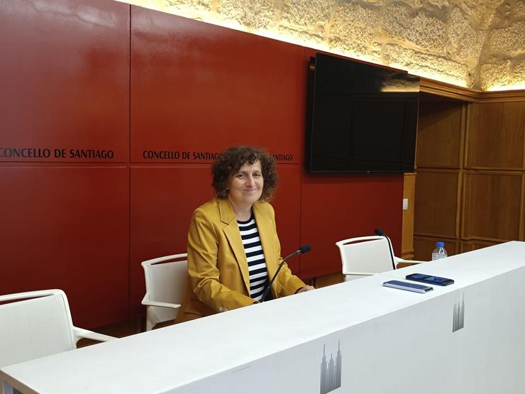 A alcaldesa de Santiago, Goretti Sanmartín / Europa Press