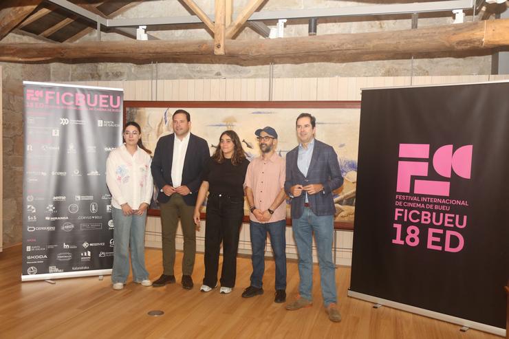 O director da Axencia Galega dás Industrias Culturais, Jacobo Sutil, na inauguración da 18ª Edición do FICBUEU / LUÍS POLO 