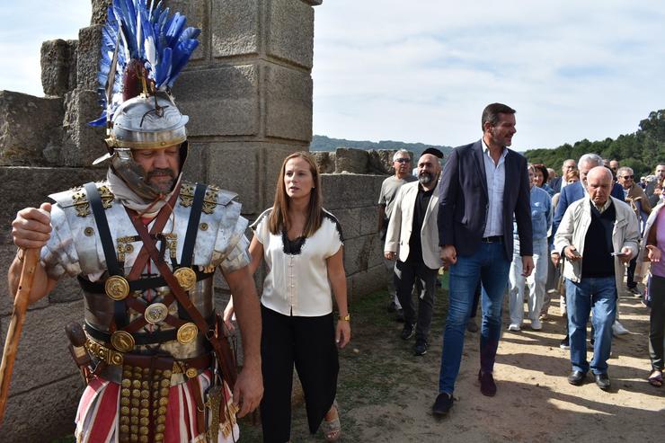 Celebración dos 50 anos do inicio das escavacións de 'Aquis Querquennis', a 6 de setembro de 2025.. XUNTA DE GALICIA 
