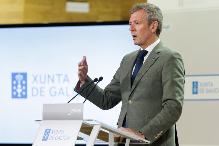 Rueda comparece tras o Consello da Xunta.. DAVID CABEZÓN @ XUNTA 